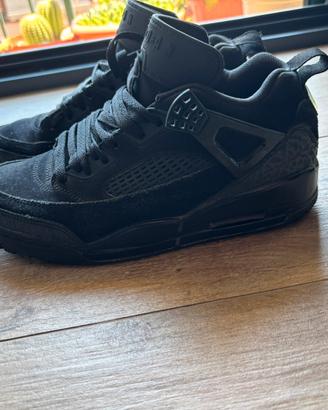 Jordan Spizike Low "Anthracite" / Total Black