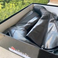 Stivale vitello nero