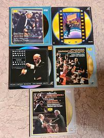 Collezione di 35 titoli di Laser Disc