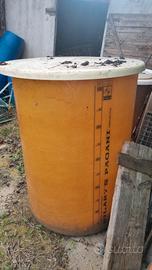 Bidone/ contenitore in vetroresina/plastica 