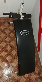 panca curva addominali