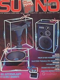 rivista SUONO numero 88 dicembre 1979