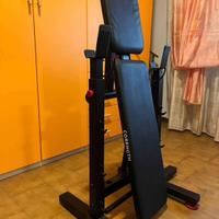 Panca con porta bilancere