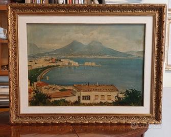 Dipinto olio di Errico Rosario. 