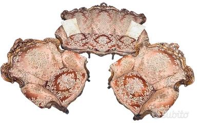 Divano e poltrone barocco veneziano