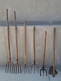Forche da fieno vintage