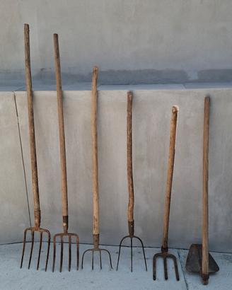 Forche da fieno vintage