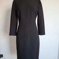 tubino nero armani jeans tg 44