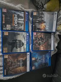 Lotto giochi PS4/PS5