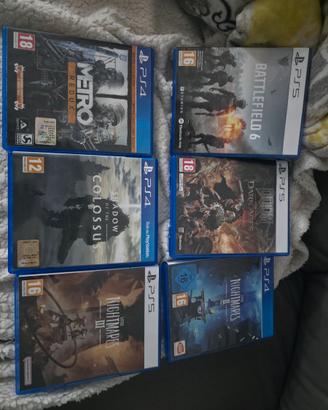 Lotto giochi PS4/PS5