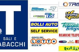 Tabaccheria con servizi e self 24