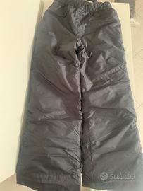 Pantalone da neve 14 anni nero nuovo