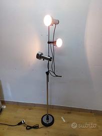 Lampada da terra Eyeball anni '70 a 3 faretti –