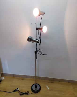 Lampada da terra Eyeball anni '70 a 3 faretti –
