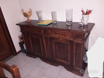 credenza vintage in noce