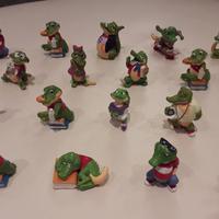 Sorprese Kinder, tartarughe, coccodrilli, rane ecc