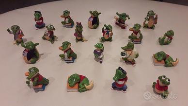 Sorprese Kinder, tartarughe, coccodrilli, rane ecc