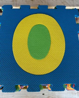 Tappeto Puzzle Bambini EVA 19 Pezzi Colorati