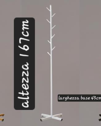 Attaccapanni appendino appendiabiti terra rami acc