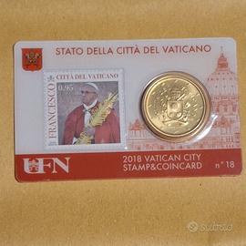 moneta fior di conio Vaticano 