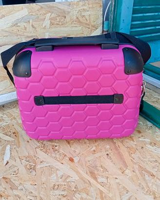 Beauty Case Rigido / Borsa Organizzatore Rosa