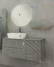 Nuovo imballato - Mobile bagno completo