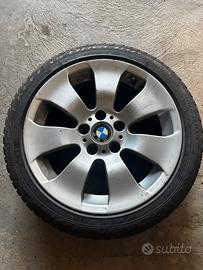 Gomme invernali 225/45R17, cerchioni originali BMW