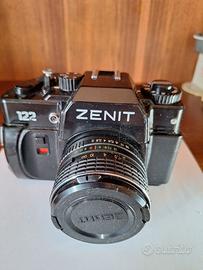 Macchina Fotografica Zenit 122 Flash e Teleobbbbie