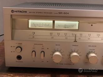 Hitachi SR-604 Sintoamplificatore  			