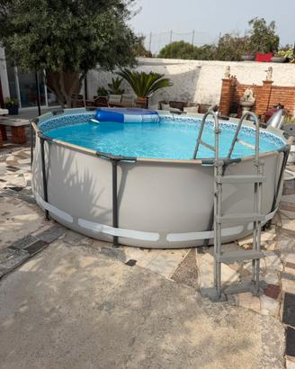 Bestway Piscina fuori terra 366x100 usata