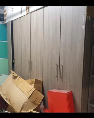 armadio 6 ante come nuovo usato pochissimo 