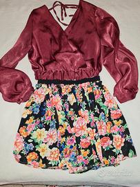 Gonna  Volant a Fiori 