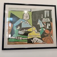 stampa autore Picasso opera "Las Meninas" 