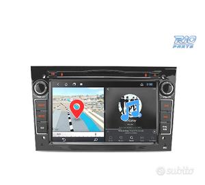 RADIO GPS ANDROID 11 PER OPEL ASTRA H VIVARO ZAFIR