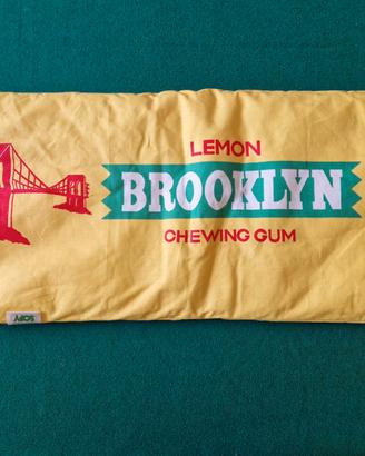 Cuscino Brooklyn chewing gum Lemon da collezione