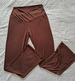 Leggings/pantaloni a zampa taglia S