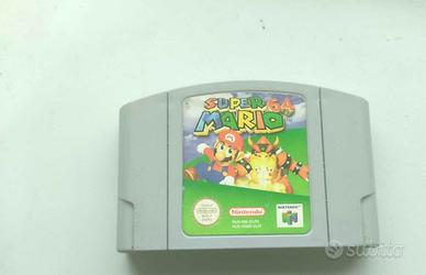 Super Mario 64 N64 X Nintendo 64 ORIGINALE TESTATA