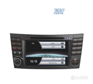RADIO NAVIGATORE 7" PER MERCEDES CL. E W211 CLS W