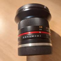Samyang Obiettivo 12mm e-mount