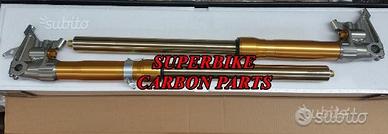 Forcelle ohlins tradizionali con piedini radiali