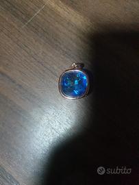 ciondolo con zircone azzurro (by Bijou Brigitte)