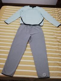 Completo Sportivo Uomo Monobi Taglia M Cotone Lana