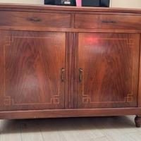 credenza antica in legno massello