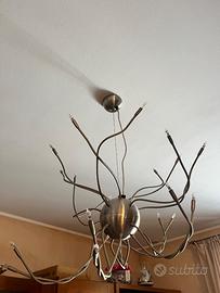 Set lampadario sospeso più applique da parete