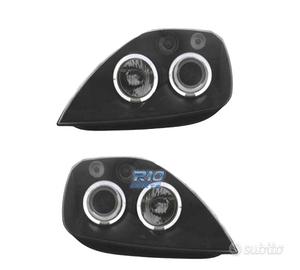 FARI PER FORD FIESTA 02-08 ANGEL EYES FONDO NERO