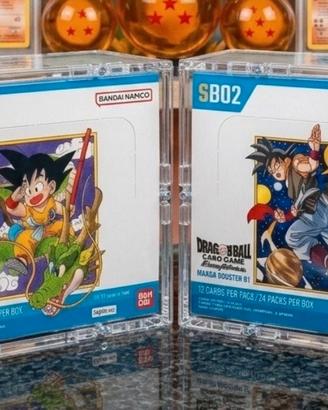 Dragonball booster box Eng Sb01&Sb02 sealed