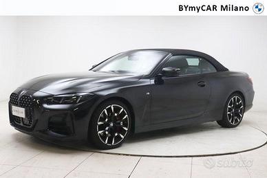 BMW Serie 4 420d Cabrio mhev 48V Msport auto
