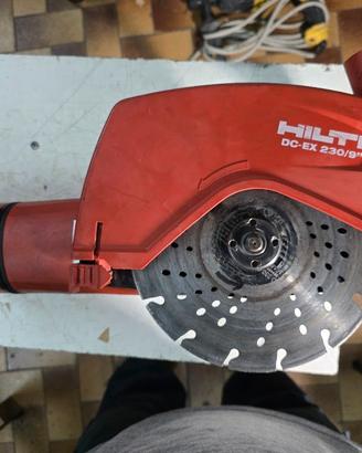 SMERIGLIATRICE ANGOLARE HILTI AG 230 -24 D