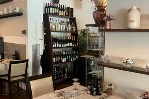 Ristorante con pizza