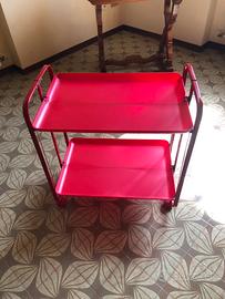 Carrello di servizio pieghevole anni 70